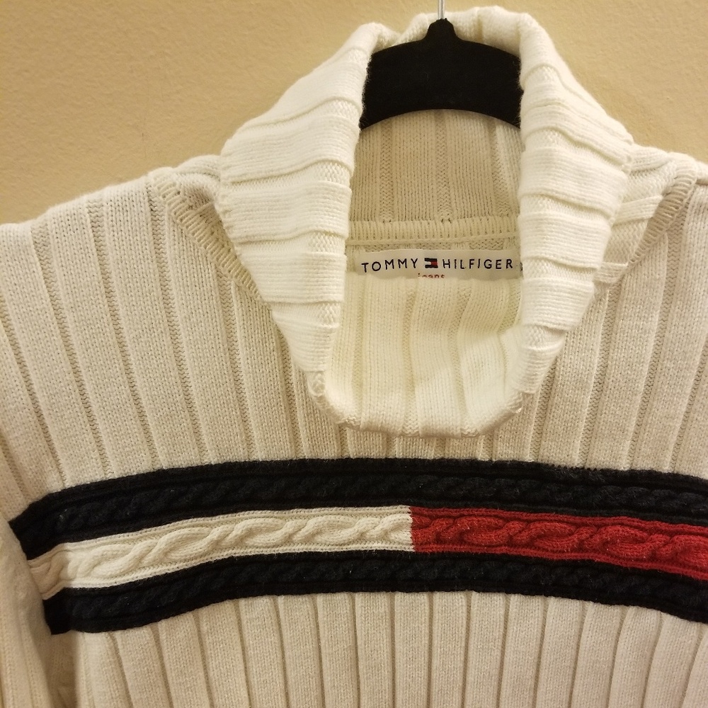 Tommy Hilfiger Vintage Knit Turtleneck Sweater
